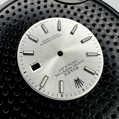 Genuine Rolex Datejust 36 (new model) Silver Luminova Stick Dial