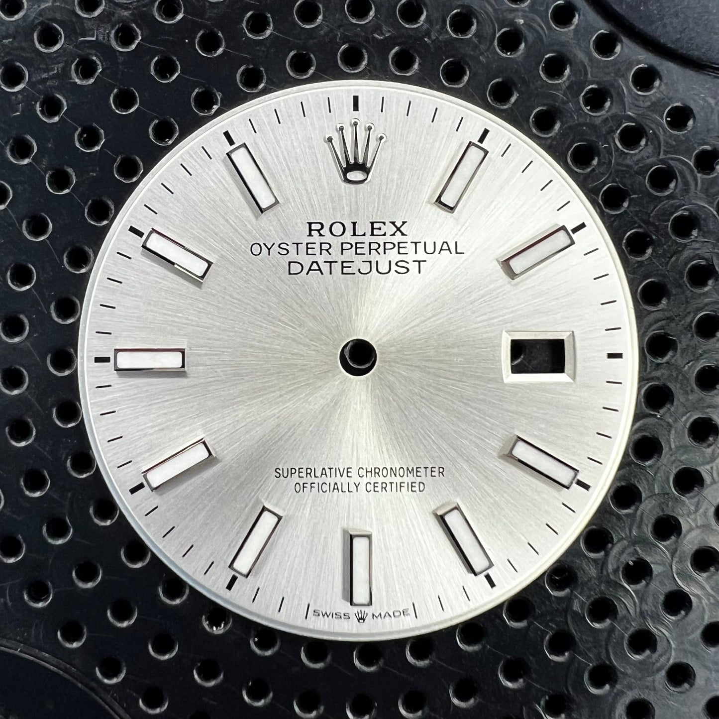 Genuine Rolex Datejust 36 (new model) Silver Luminova Stick Dial