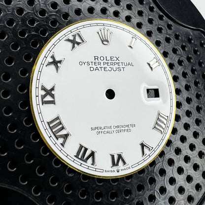 Genuine Rolex Datejust 36 (new model) White Enamel Roman Dial