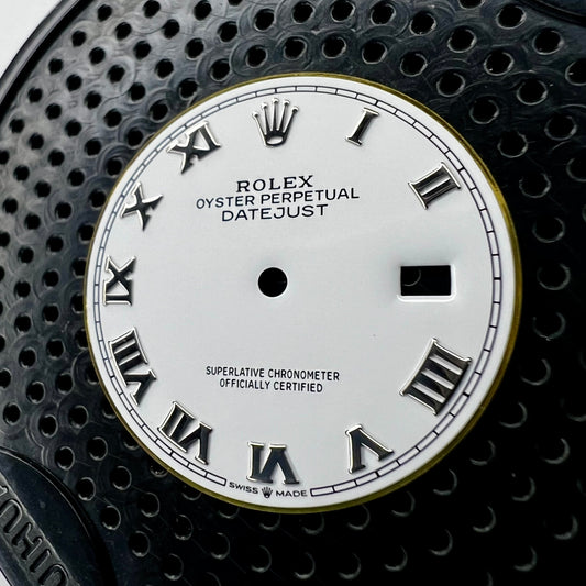 Genuine Rolex Datejust 36 (new model) White Enamel Roman Dial