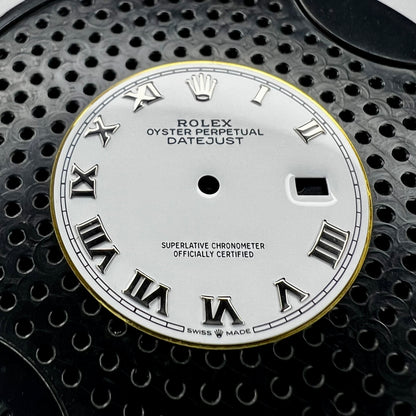 Genuine Rolex Datejust 36 (new model) White Enamel Roman Dial
