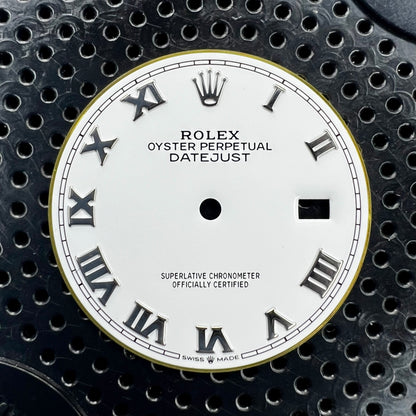 Genuine Rolex Datejust 36 (new model) White Enamel Roman Dial