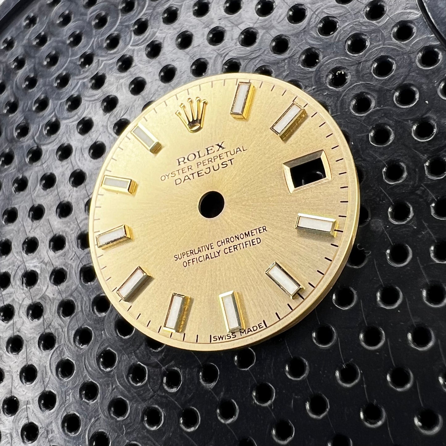 Genuine Rolex Datejust 26 Champagne Luminova Stick Dial