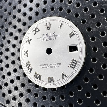 Genuine Rolex Datejust 26 Silver Roman Dial with Minute Track
