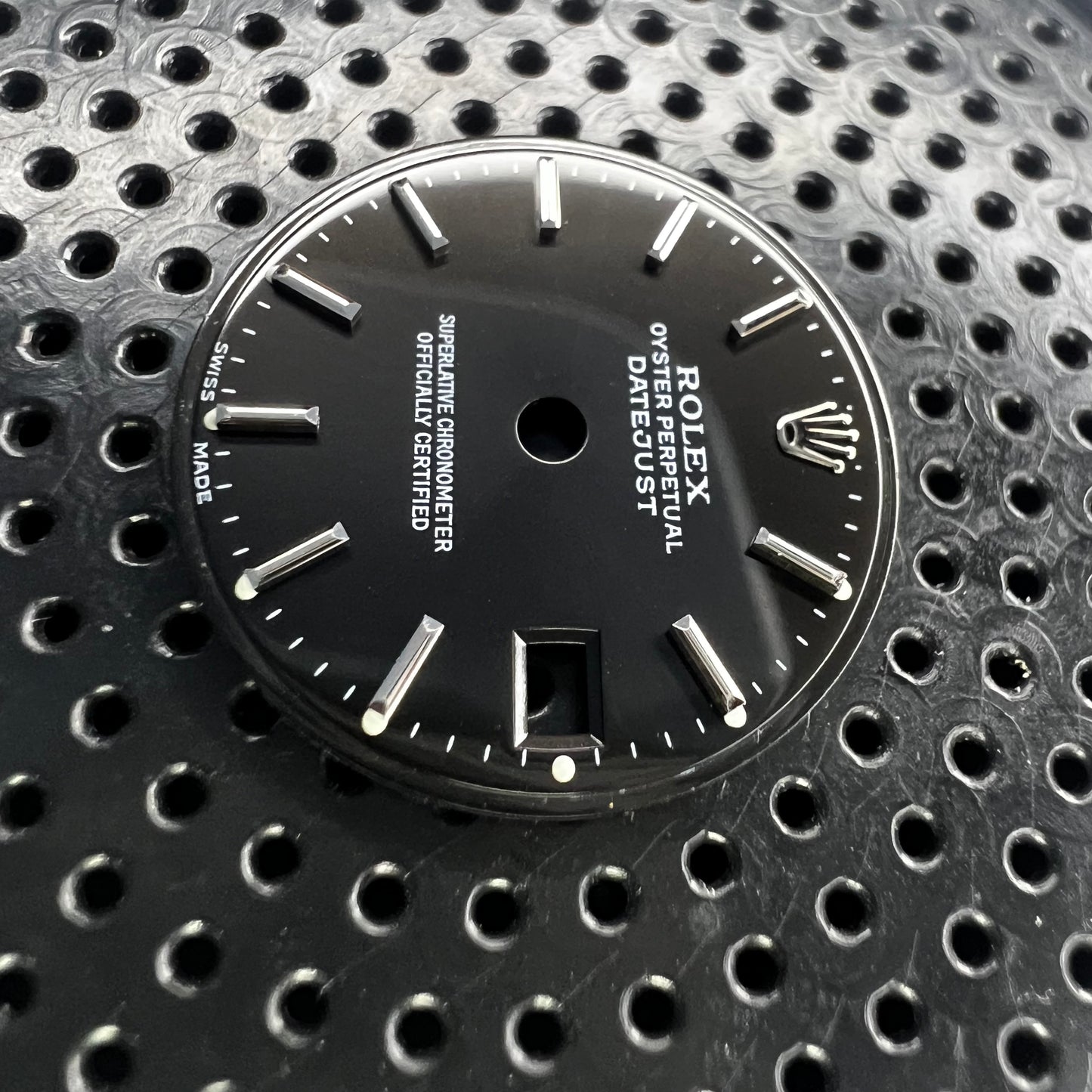 Genuine Rolex Datejust 26 Black Stick Dial