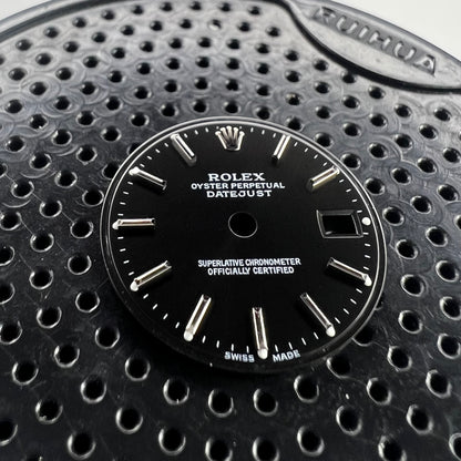 Genuine Rolex Datejust 26 Black Stick Dial