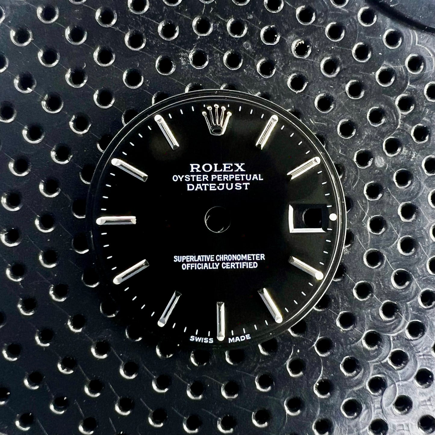 Genuine Rolex Datejust 26 Black Stick Dial