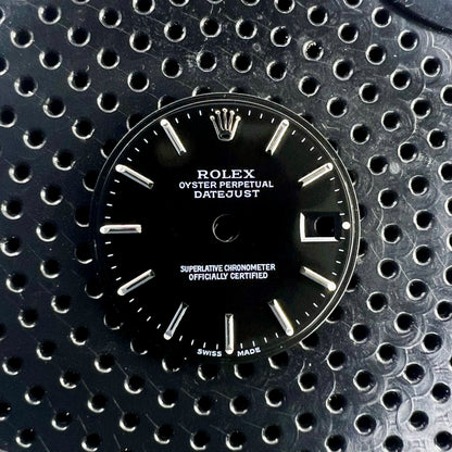 Genuine Rolex Datejust 26 Black Stick Dial