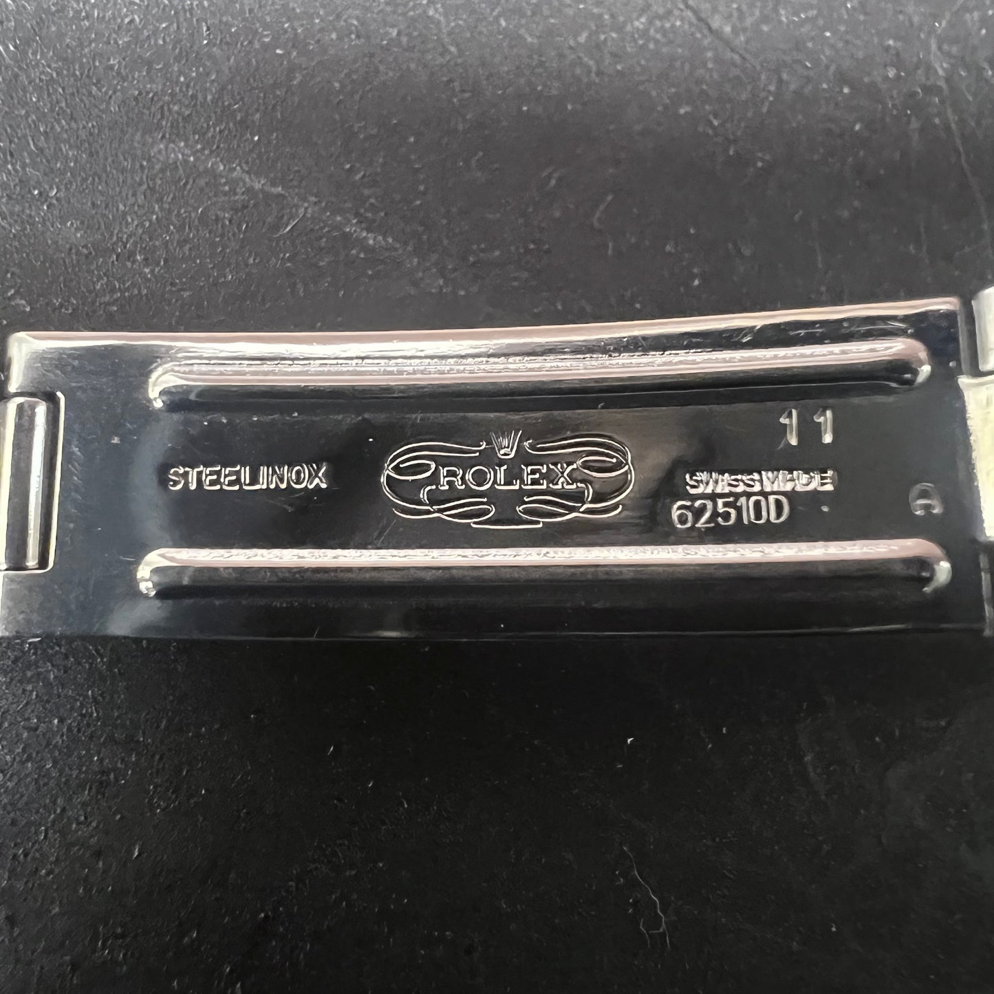 Preowned Genuine Rolex Stainless Steel Jubilee Band 13MM 62510D