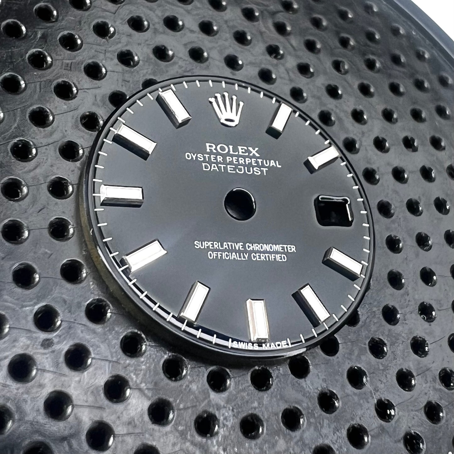 Genuine Rolex Datejust 26 Gloss Black Enamel Luminova Dial