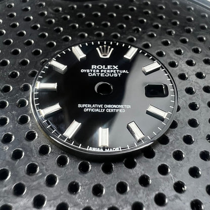 Genuine Rolex Datejust 26 Gloss Black Enamel Luminova Dial