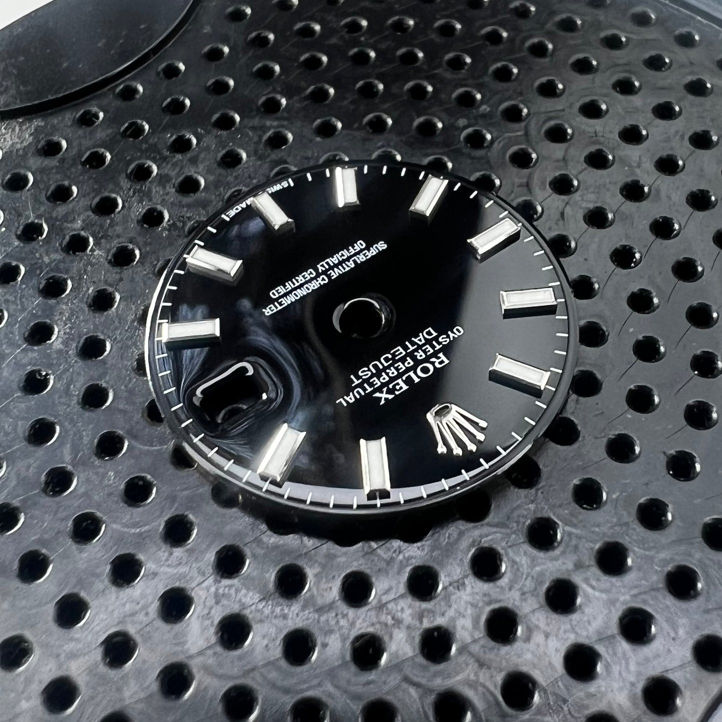 Genuine Rolex Datejust 26 Gloss Black Enamel Luminova Dial