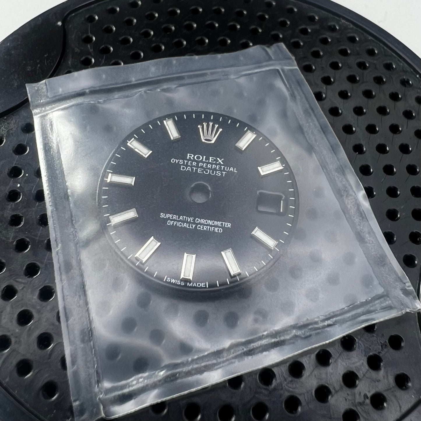 Genuine Rolex Datejust 26 Gloss Black Enamel Luminova Dial