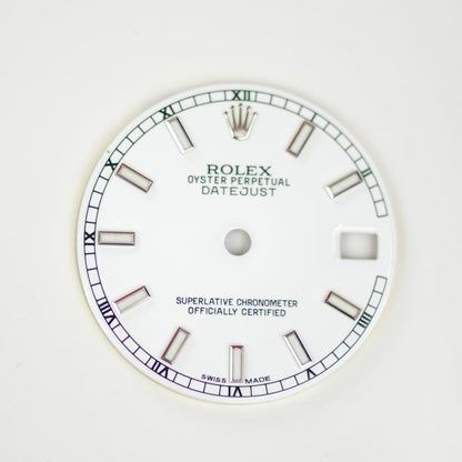 Genuine Rolex Datejust 31 White Dial