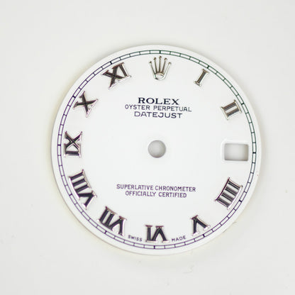 Rolex Datejust 31 White Roman Dial