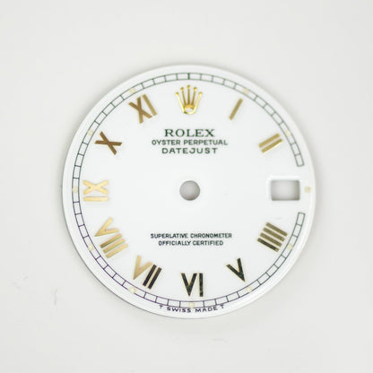 Genuine Rolex Datejust 31 White Roman Dial