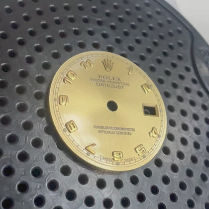 Genuine Rolex Datejust 26 Champagne Arabic Numeral Dial