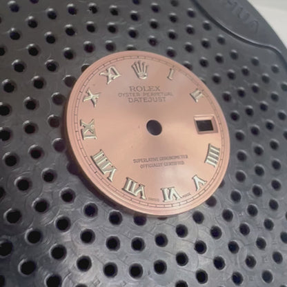 Genuine Rolex Datejust 26 Salmon Roman Dial