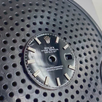 Genuine Rolex Datejust 26 Gloss Black Enamel Dial