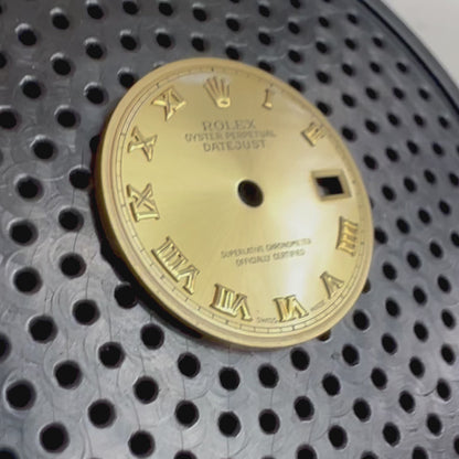 Genuine Rolex Datejust 26 Champagne Roman Dial