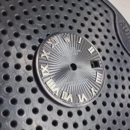 Genuine Rolex Datejust 26 Black Sunray Roman Dial (WG)